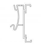 ESL profile for Hermes and Yudigar shelves with soft hinge